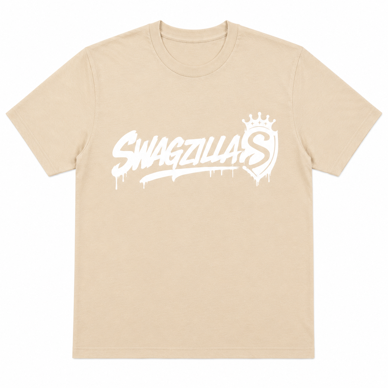 Swagzilla Cream Tan T-Shirt