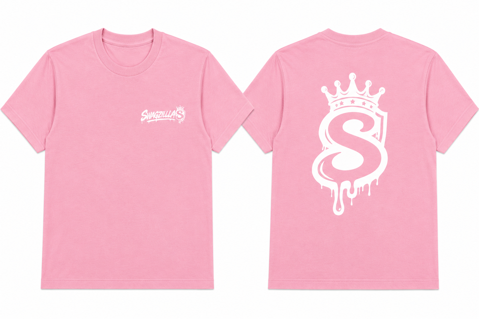 Swagzilla Pink Graphic T-Shirt