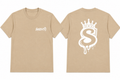 Swagzilla Cream Tan Graphic T-Shirt